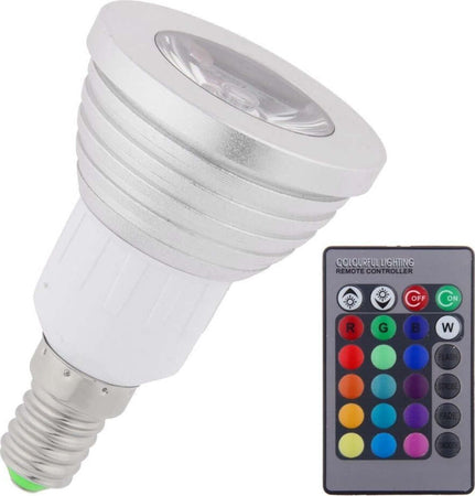 FARETTO LED LUCE RGB PROGRAMMABILE MULTICOLOR E27 GU10 E14 MR16 CON TELECOMANDO Illuminazione/Lampadine/Lampadine a LED Trade Shop italia - Napoli, Commerciovirtuoso.it