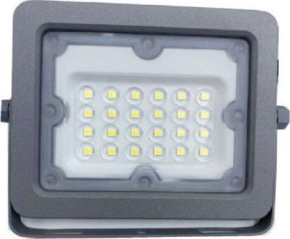 Faretto Led Proiettore Slim Per Esterno Grigio 20w Ip65 Luce Fredda 6500k Fs20w Illuminazione/Illuminazione per esterni/Luci per sentieri Trade Shop italia - Napoli, Commerciovirtuoso.it