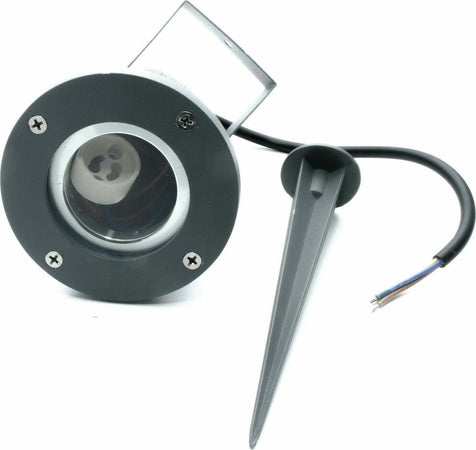 FARETTO LED SEGNAPASSO GU10 nero CON PICCHETTO DA GIARDINO IP66 LAMPADA SOSTITUIBILE Illuminazione/Lampadine/Lampadine a LED Zencoccostore - Formia, Commerciovirtuoso.it