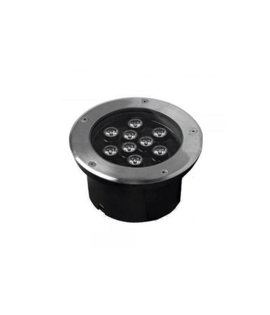 Faretto Led Wisdom 9w 810lm Segnapasso Calpestabile Da Incasso Per Esterni Ip65