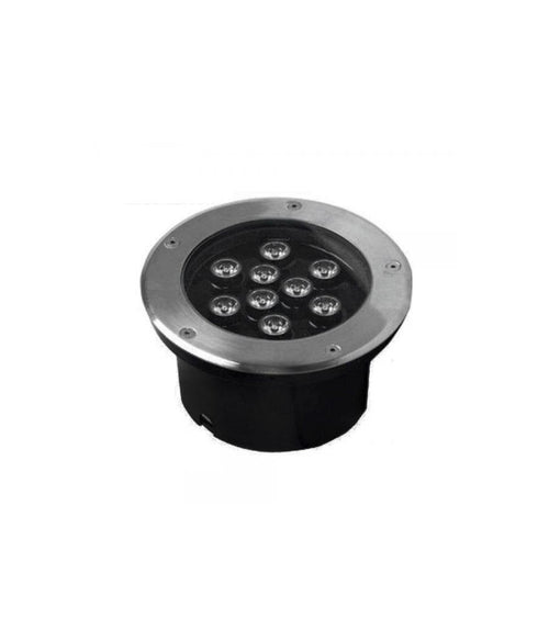 Faretto Led Wisdom 9w 810lm Segnapasso Calpestabile Da Incasso Per Esterni Ip65