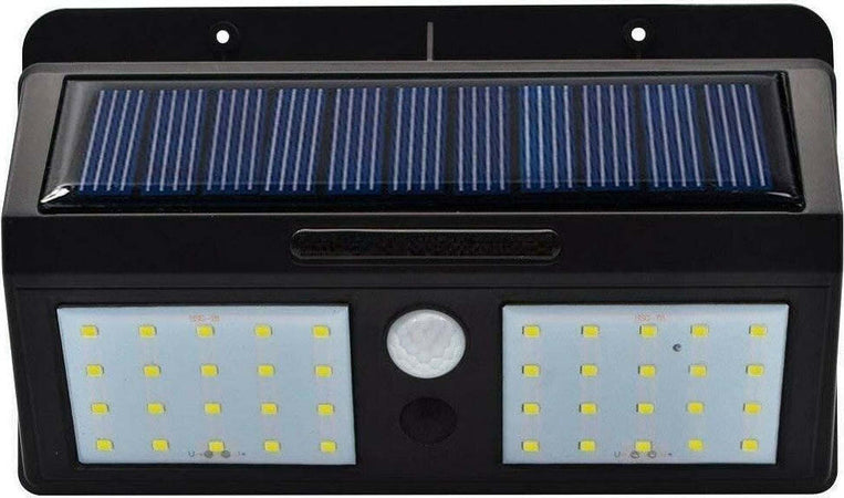 Faretto Luce 40 Led Pannello Solare Ricaricabile Sensore Di Movimento Illuminazione/Illuminazione per esterni/Lampade da parete Trade Shop italia - Napoli, Commerciovirtuoso.it