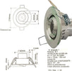 Faretto Luce Calda A Led Mini 1 W Spot Orientabile Alette Segnapasso Con Driver Casa, arredamento e bricolage > Illuminazione da interno > Faretti per interno Trade Shop italia - Napoli, Commerciovirtuoso.it