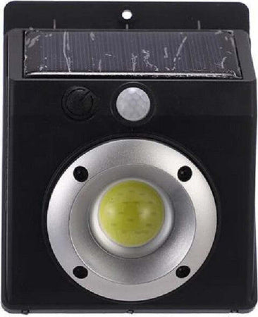 Faretto Luce Led Cob Pannello Solare Ricaricabile Sensore Di Movimento Pir Illuminazione/Illuminazione per esterni/Proiettori Trade Shop italia - Napoli, Commerciovirtuoso.it