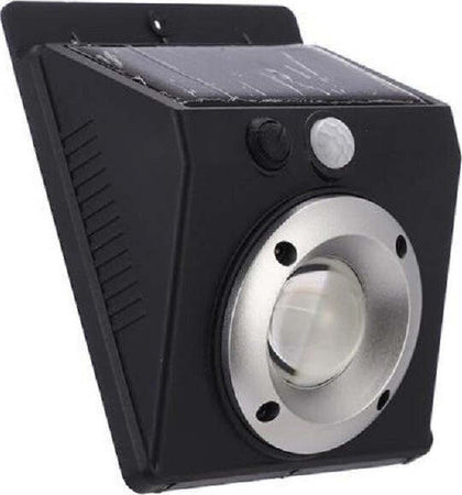 Faretto Luce Led Cob Pannello Solare Ricaricabile Sensore Di Movimento Pir Illuminazione/Illuminazione per esterni/Proiettori Trade Shop italia - Napoli, Commerciovirtuoso.it