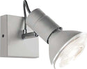 Faretto-moderno-Illuminando-ZEUS-1-BN-E27-LED-spot-orientabile-parete-soffitto