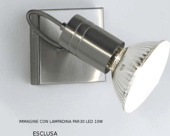 Faretto-moderno-Illuminando-ZEUS-1-NK-E27-LED-spot-orientabile-parete-soffitto