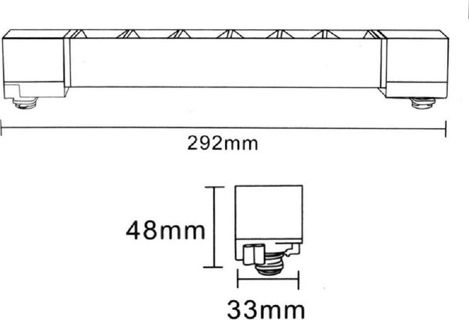 Faretto Orientabile Binario 12w 6 Led Bianco Nero Luce 6500k 4000k 3000k Pst-27 Illuminazione/Illuminazione per interni/Lampadari lampade a sospensione e plafoniere/Faretti da soffitto Trade Shop italia - Napoli, Commerciovirtuoso.it