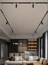 Faretto Orientabile Binario 26 W 12led Bianco Nero Luce 3000k 6500k 4000k Pst-47 Illuminazione/Illuminazione per interni/Lampadari lampade a sospensione e plafoniere/Faretti da soffitto Trade Shop italia - Napoli, Commerciovirtuoso.it