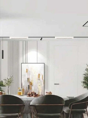 Faretto Orientabile Binario 26 W 12led Bianco Nero Luce 3000k 6500k 4000k Pst-47 Illuminazione/Illuminazione per interni/Lampadari lampade a sospensione e plafoniere/Faretti da soffitto Trade Shop italia - Napoli, Commerciovirtuoso.it