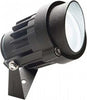 Faretto-Orientabile-Da-Esterno-Moderno-Fox-Alluminio-E-Vetro-Nero-Led-6W-4000K