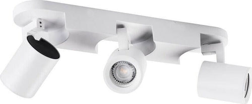 Faretto-Orientabile-Staffa-Da-Soffitto-Lampada-3-Portafaretto-Gu10-Bianco-Kovalmax