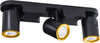 Faretto-Orientabile-Staffa-Da-Soffitto-Lampada-3-Portafaretto-Gu10-Nero-Th8803-Kovalmax