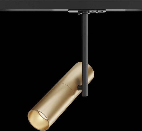 Faretto-Per-Binario-Elti-Moderno-Alluminio-Oro-E-Nero-1-Luce