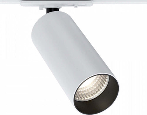 Faretto-Per-Binario-Focus-Led-Clip-Moderno-Alluminio-Bianco-1-Luce