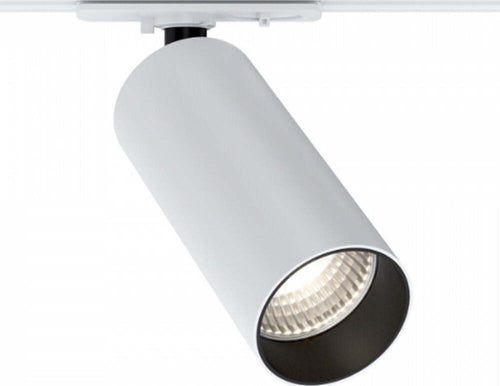 Faretto-Per-Binario-Focus-Led-Moderno-Alluminio-Bianco-1-Luce-Naturale