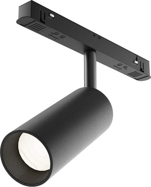 Faretto-Per-Binario-Moderno-Focus-Led-Alluminio-Nero-1-Luce-Calda-12W