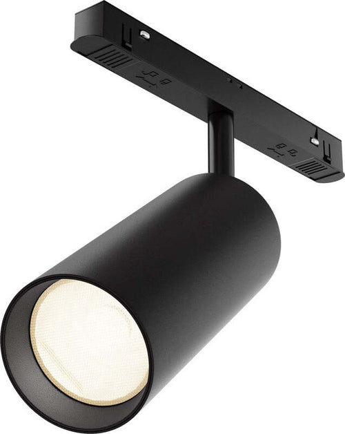 Faretto-Per-Binario-Moderno-Focus-Led-Alluminio-Nero-1-Luce-Calda-20W