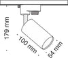Faretto-Per-Binario-Moderno-Focus-Mini-Alluminio-Nero-1-Luce