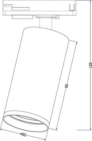 Faretto-Per-Binario-Moderno-Focus-S-Alluminio-Nero-1-Luce