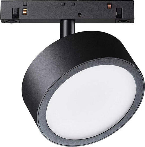 Faretto-Per-Binario-Moderno-Rado-Alluminio-Nero-Luce-Calda