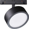 Faretto-Per-Binario-Moderno-Rado-Alluminio-Nero-Luce-Calda