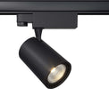 Faretto-Per-Binario-Moderno-Vuoro-10W-Alluminio-Nero-1-Luce-Calda