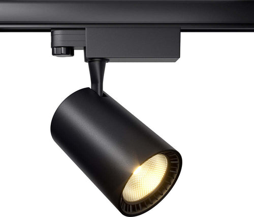 Faretto-Per-Binario-Moderno-Vuoro-20W-Alluminio-Nero-1-Luce-Calda
