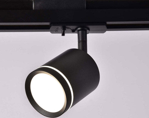 Faretto-Per-Binario-Orlo-Moderno-Alluminio-Nero-1-Luce-Calda