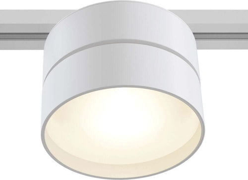 Faretto-Per-Binario-Tondo-Onda-In-Metallo-18W-Bianco-1-Luce-Calda
