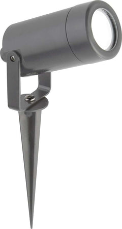 Faretto-Picchetto-Moderno-Spikey-Policarbonato-Grigio-Trasparente-1-Luce-Gu10