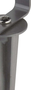 Faretto-Picchetto-Moderno-Spikey-Policarbonato-Grigio-Trasparente-1-Luce-Gu10