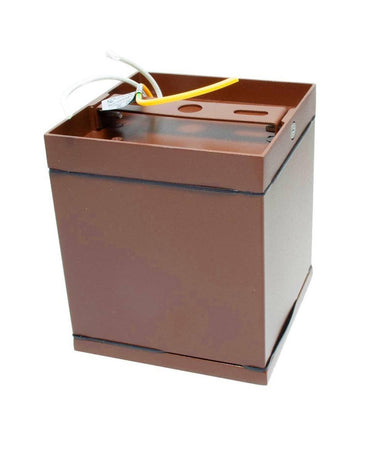 Faretto Plafoniera Soffitto Led Gu10 Lampada Quadrata Esterno Impermeabile Corten