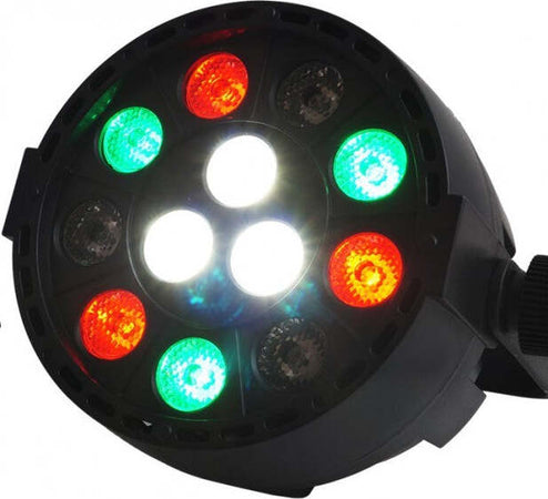 FARETTO PROIETTORE EFFETTO LUCE DMX 512 FLAT PAR LIGHT RGBW 12 LED 30W Strumenti Musicali/Sonorizzazione e palcoscenico/Illuminazione/Dispositivi per effetti luce Trade Shop italia - Napoli, Commerciovirtuoso.it