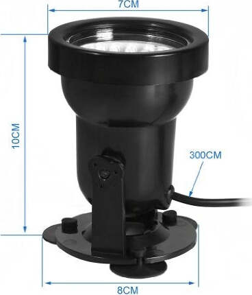 FARETTO REGOLABILE 18 LED SOMMERGIBILE MULTICOLOR ACQUARI LAGHETTO VENTOSE 2WATT Prodotti per animali domestici/Pesci e animali d'acqua/Illuminazione per acquario Trade Shop italia - Napoli, Commerciovirtuoso.it