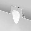 *STOCK* Portafaretto In Gesso Ceramico LED ad incasso Segnapasso 230x145mm 1X1W CREE XP-E IP20 3.2V