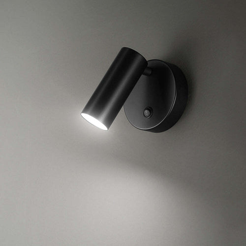 Faretto-Singolo-In-Metallo-Canor-Nero-Led