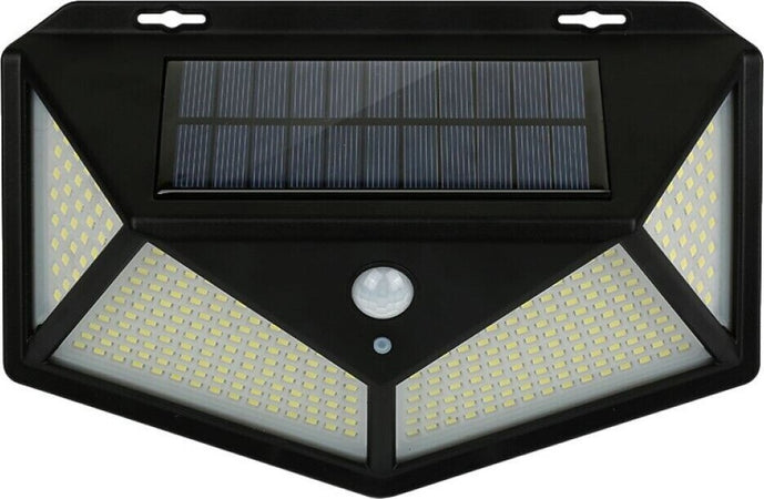 Faretto Solare 300 LED Lampada Luce Fredda CON SENSORE DI MOVIMENTO 900lm IP65 hs-8010C Illuminazione/Illuminazione per esterni/Proiettori Zencoccostore - Formia, Commerciovirtuoso.it