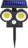 Faretto Solare Da Esterno A Led Cob Lampada Da Parete Applique Impermeabile Ip65 Articoli da Giardino > Illuminazione da esterno > Lampade per esterno Trade Shop italia - Napoli, Commerciovirtuoso.it