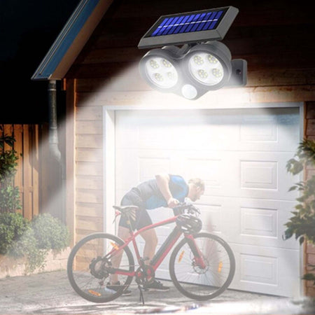 Faretto Solare Da Esterno A Led Cob Lampada Da Parete Applique Impermeabile Ip65 Articoli da Giardino > Illuminazione da esterno > Lampade per esterno Trade Shop italia - Napoli, Commerciovirtuoso.it