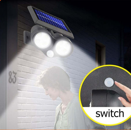 Faretto Solare Da Esterno A Led Cob Lampada Da Parete Applique Impermeabile Ip65 Articoli da Giardino > Illuminazione da esterno > Lampade per esterno Trade Shop italia - Napoli, Commerciovirtuoso.it