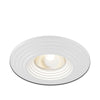 *STOCK* Portafaretto In Gesso Ceramico spirale ad incasso Diametro 120 35W GU10 IP20