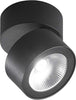 Faretto-Spot-Led-Rotondo-Orientabile-Camera-Nero-Led-Grande