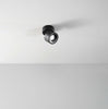 Faretto-Spot-Led-Rotondo-Orientabile-Camera-Nero-Led-Piccolo