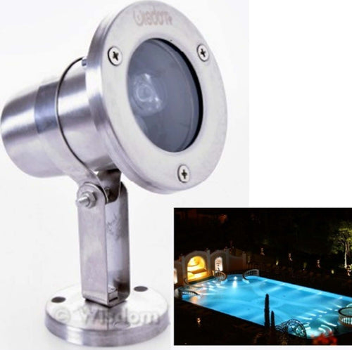 FARETTO SPOT LIGHT PER ESTERNO DA GIARDINO 3 WATT LUCE CALDA FREDDA VERDE RGB Illuminazione/Illuminazione per esterni/Proiettori Trade Shop italia - Napoli, Commerciovirtuoso.it