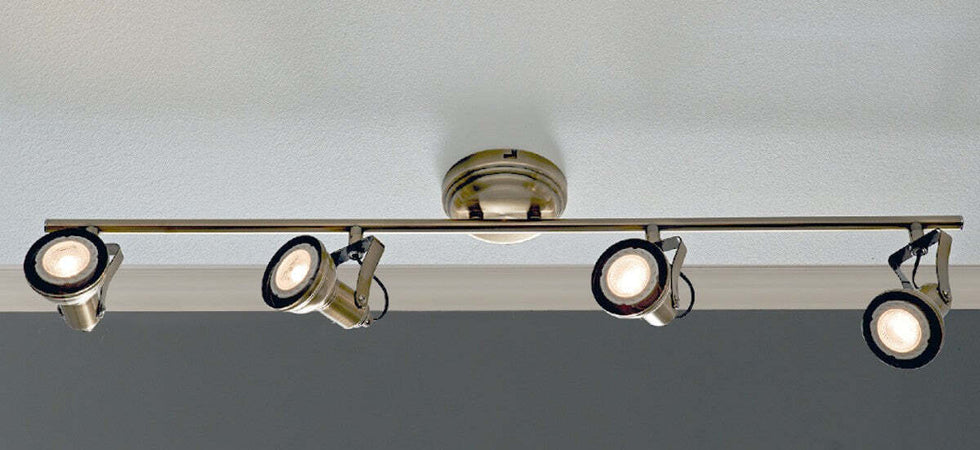 Faretto-spot-rustico-Illuminando-OLD-4-lampada-parete-soffitto-classico-metallo-brunito-orientabile-28W-3000°K-1920LM-GU10