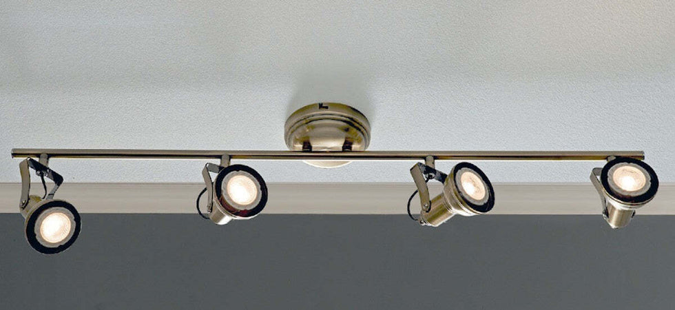 Faretto-spot-rustico-Illuminando-OLD-4-lampada-parete-soffitto-classico-metallo-brunito-orientabile-28W-3000°K-1920LM-GU10
