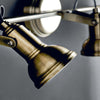 Faretto-spot-rustico-Illuminando-OLD-4-lampada-parete-soffitto-classico-metallo-brunito-orientabile-28W-3000°K-1920LM-GU10