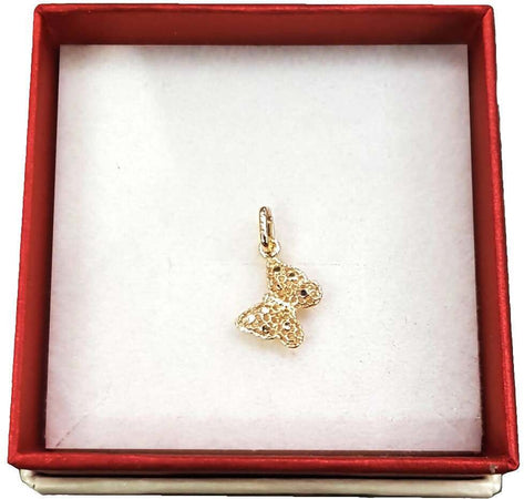Farfallina Pendente in Oro giallo 750 millesimi Pendente Farfalla Donna Ragazza