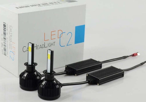 FARI LED PER AUTO C2 H1 HEADLIGHT FARI POTENTI CON PROTEZIONI IN GOMMA 3000 LMS Auto e Moto/Parti per auto/Luci lampadine e indicatori/Lampadine/Lampadine per esterno Trade Shop italia - Napoli, Commerciovirtuoso.it